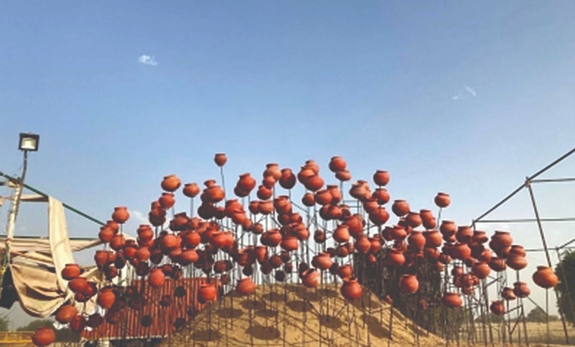 The installation at Shahjahanpur on the Delhi-Rajasthan border