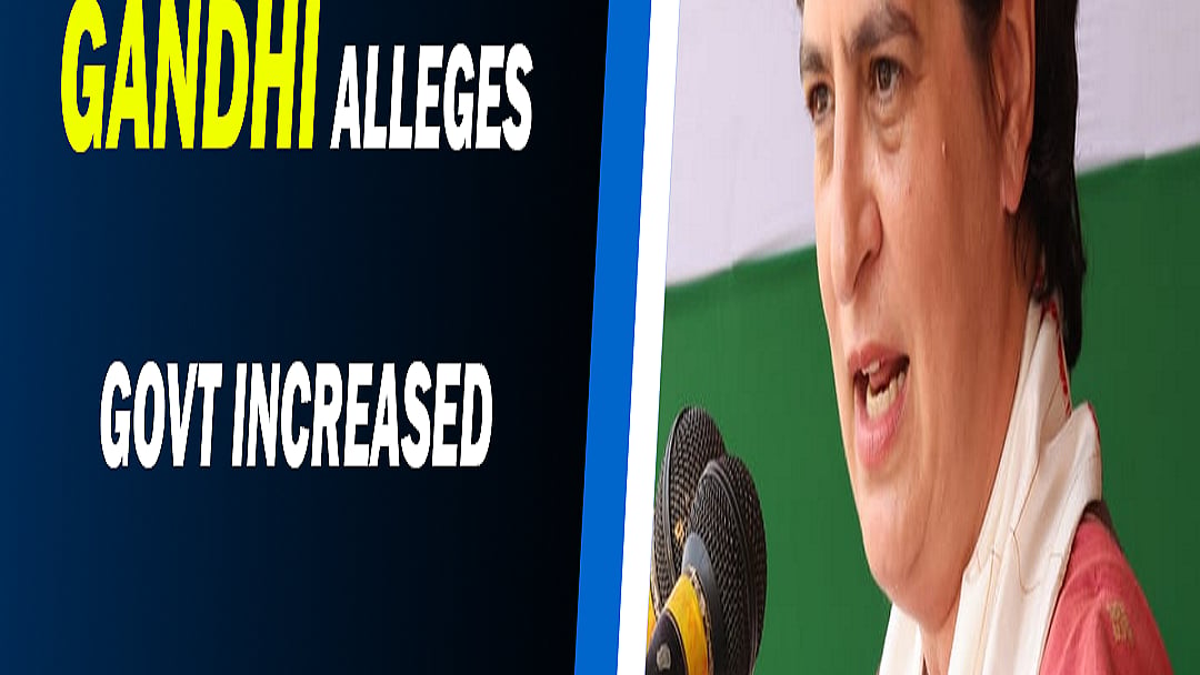 Priyanka Gandhi alleges govt increased export of oxygen by 700% in 2020 