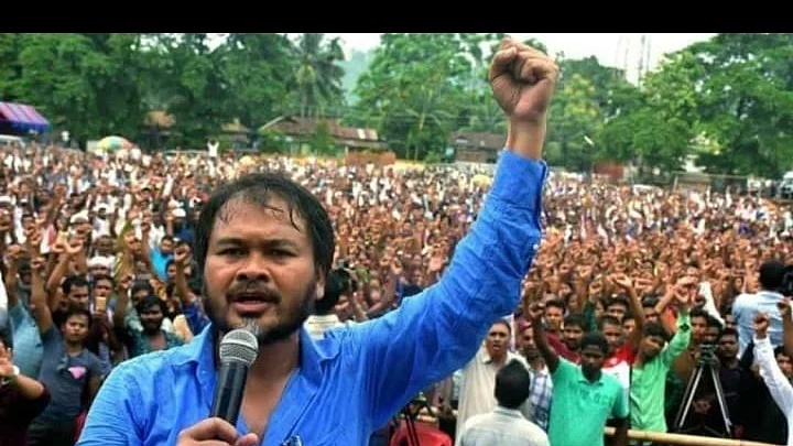 Akhil Gogoi first in Assam to win election from jail