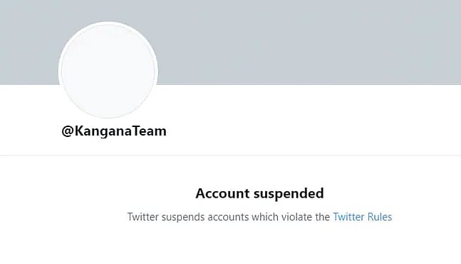 Kangana Ranaut's Twitter account suspended; Kangana calls it 'death of democracy' on Instagram