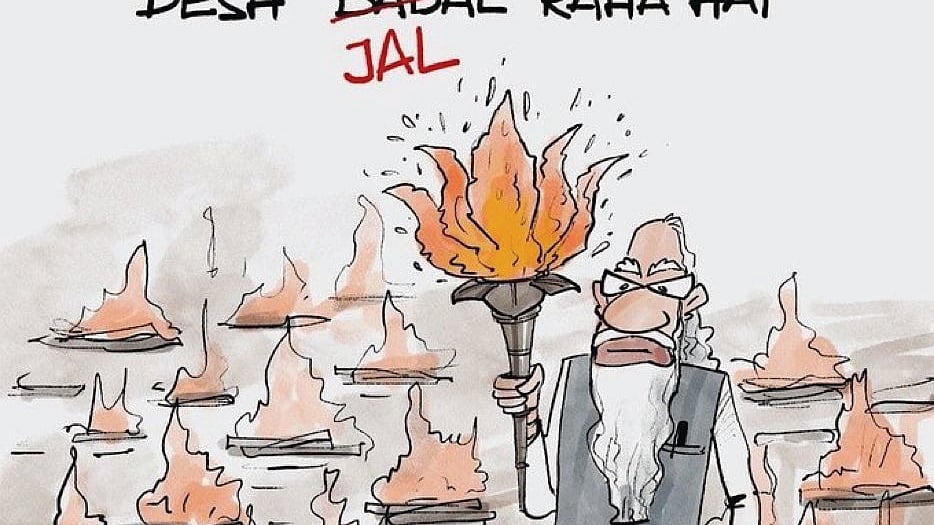 The emperor has no clothes: PM Modi in social media memes