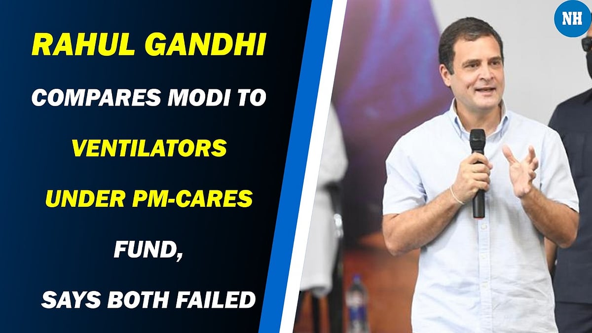 Rahul Gandhi compares Modi to ventilators under PM-Cares fund, says both failed 