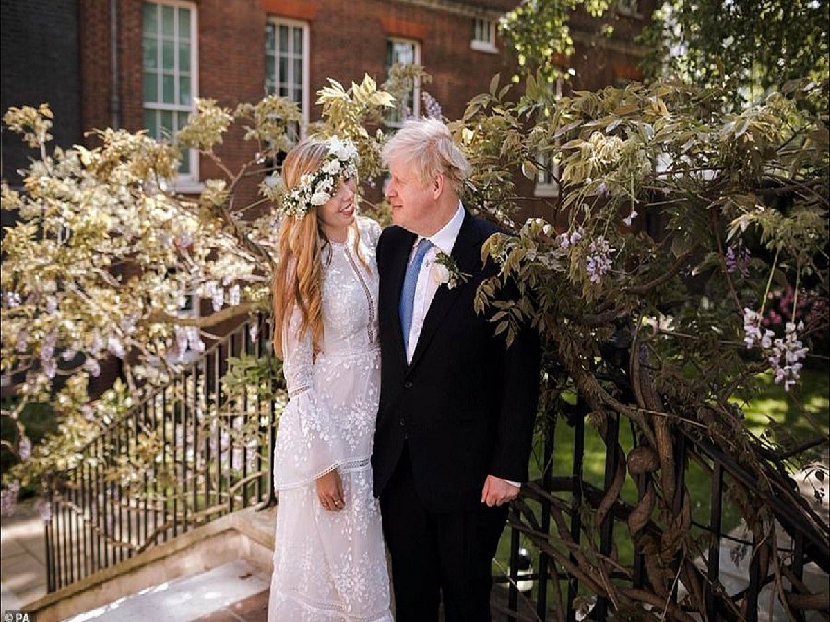 UK PM Boris Johnson marries fiancee in private ceremony