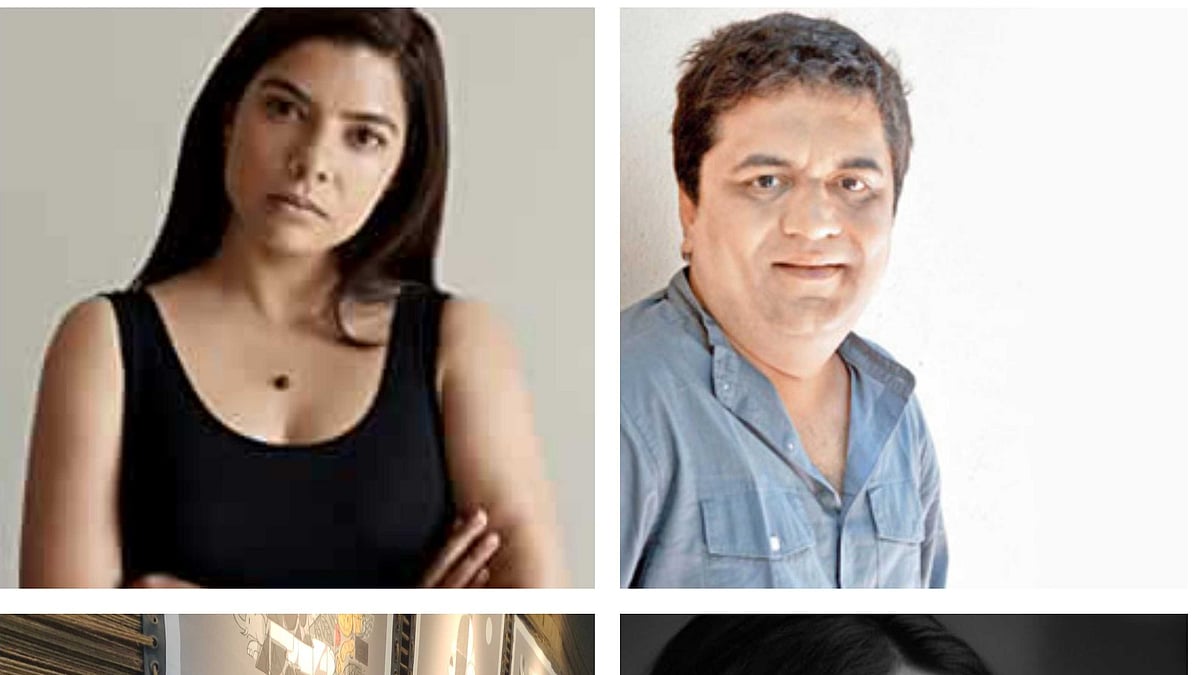 (Clockwise from top left) Rajshri Deshpande, Swanand Kirkire, Rima Das and Gazal Dhaliwal