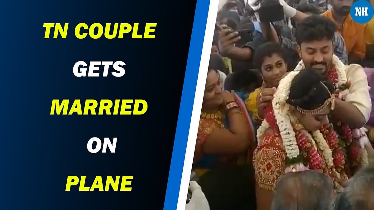 TN couple gets married on plane to avoid Covid restrictions 