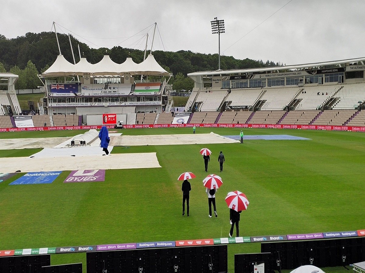 WTC final: Rain washes out first session of play 