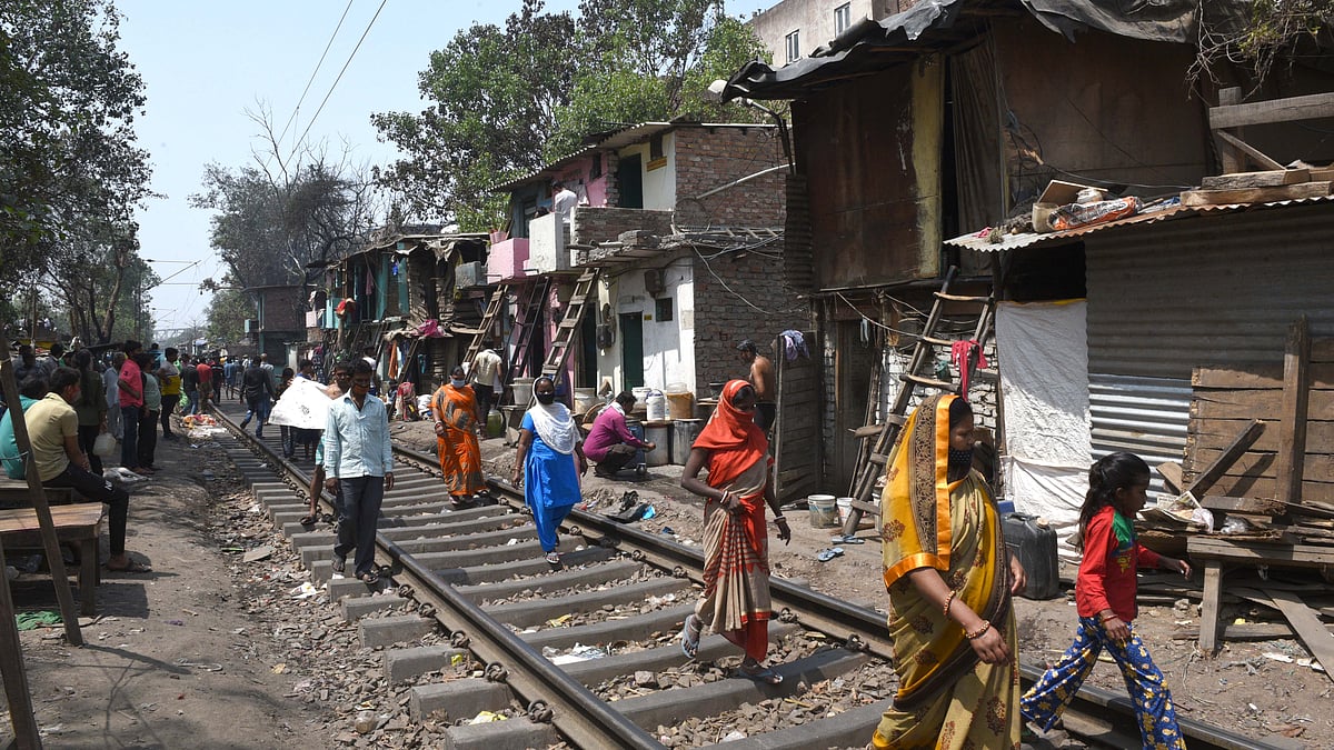 Cooped up 24 hours in crowded living conditions would be the ideal situation for spread of respiratory infections & other communicable diseases among slum-dwellers