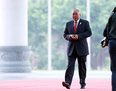 Former S African president Jacob Zuma sentenced to 15 months in jail for contempt of court