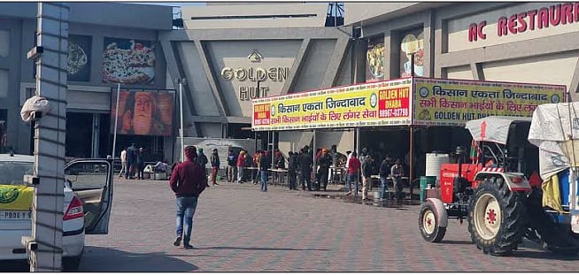 Alleging harassment by Haryana Police, farmers rally support for Golden Hut 'dhaba' at Kurushetra