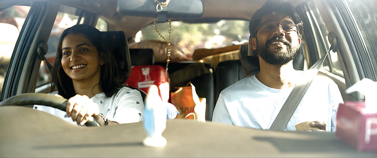 A still from 'Aarkkariyam'