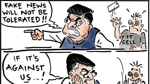 Courtesy: Cartoonist Alok @Caricatured