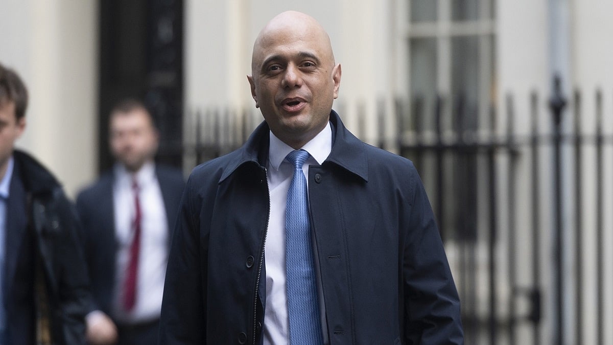 Sajid Javid (Photo Courtesy: IANS)