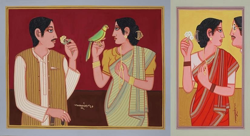 Lalu Prasad Shaw's NFT-certified works go on display