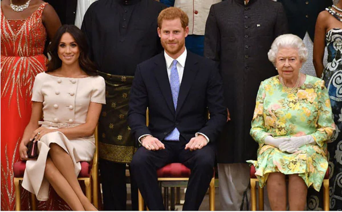 Queen 'delighted' after Prince Harry and Meghan Markle welcome baby Lilibet