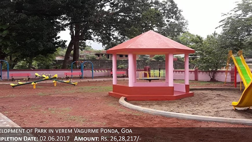A park in Goa developed from MPLAD fund (For representational purpose only)