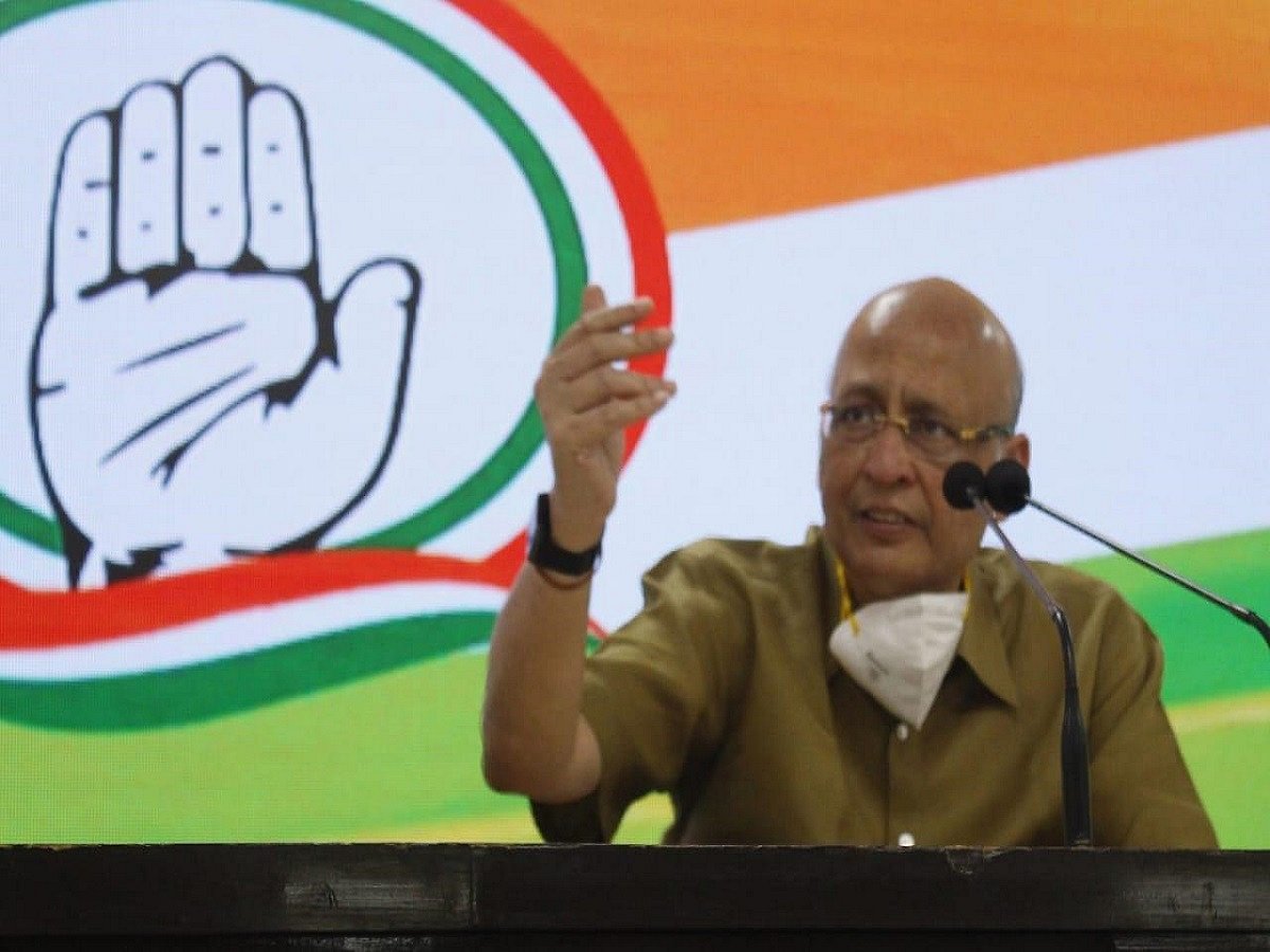 Abhishek Manu Singhvi (Photo Courtesy: IANS)