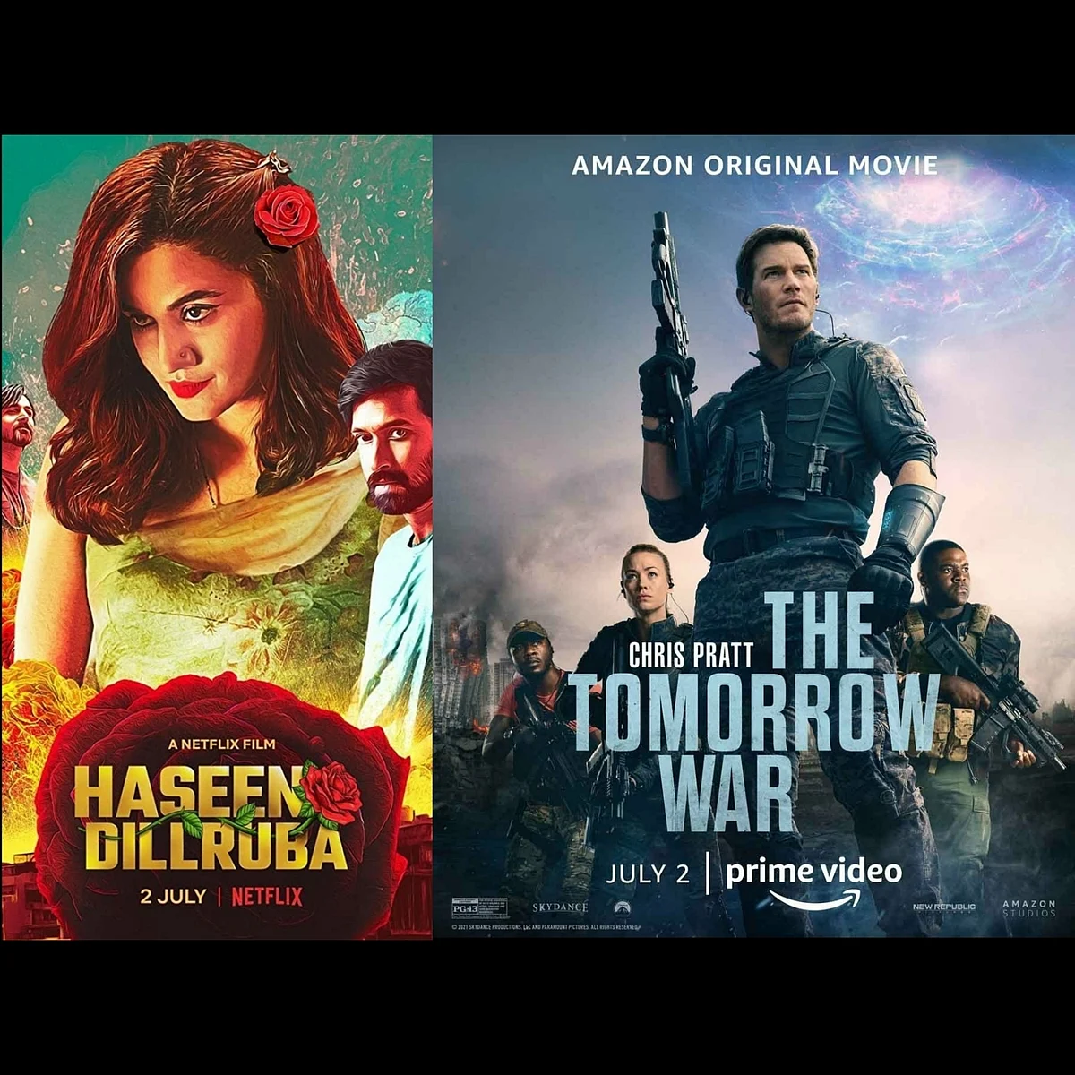 Both the films release on different OTT platforms on July 2.