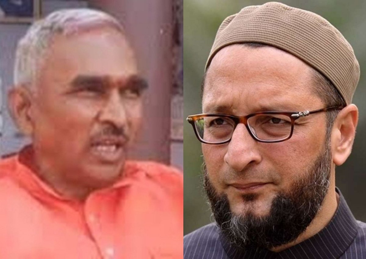 Owaisi is a 'political terrorist': UP BJP MLA