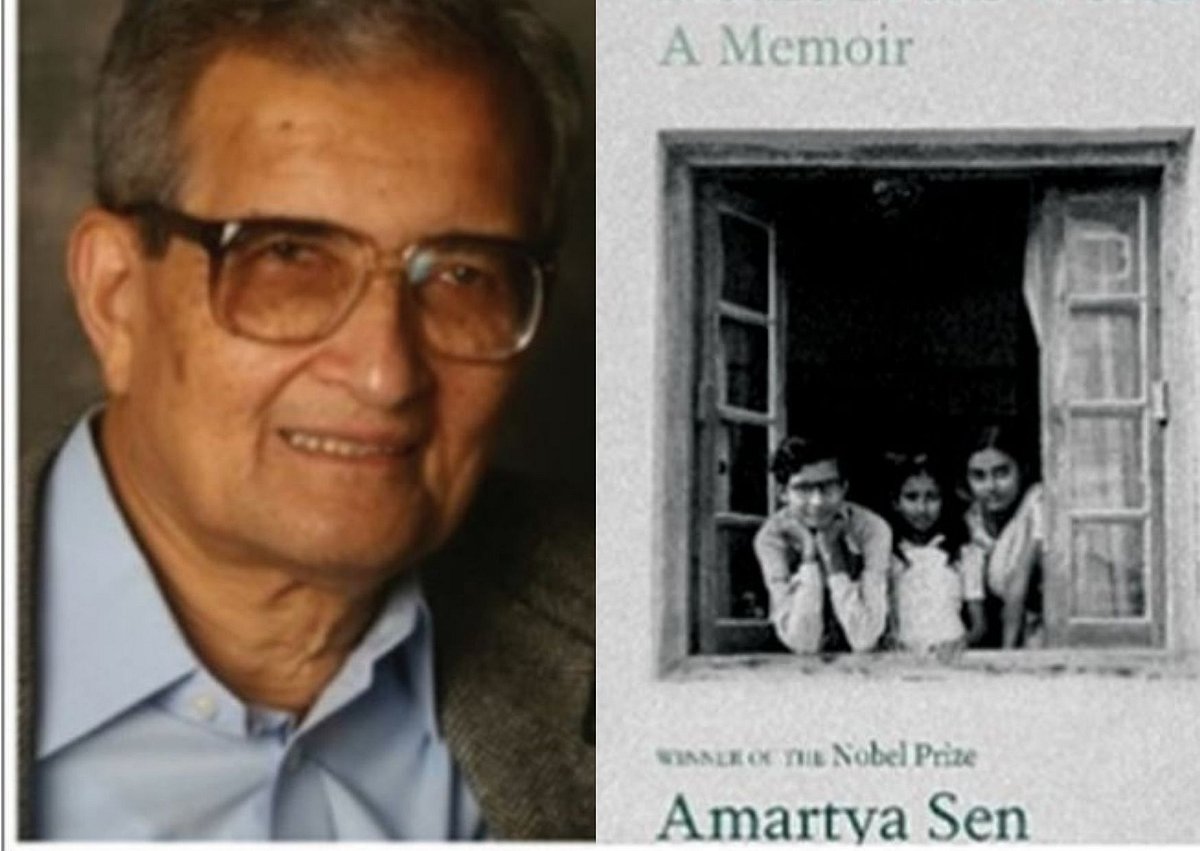 Amartya Sen jogs down memory lane to recreate his 'Home in the world'