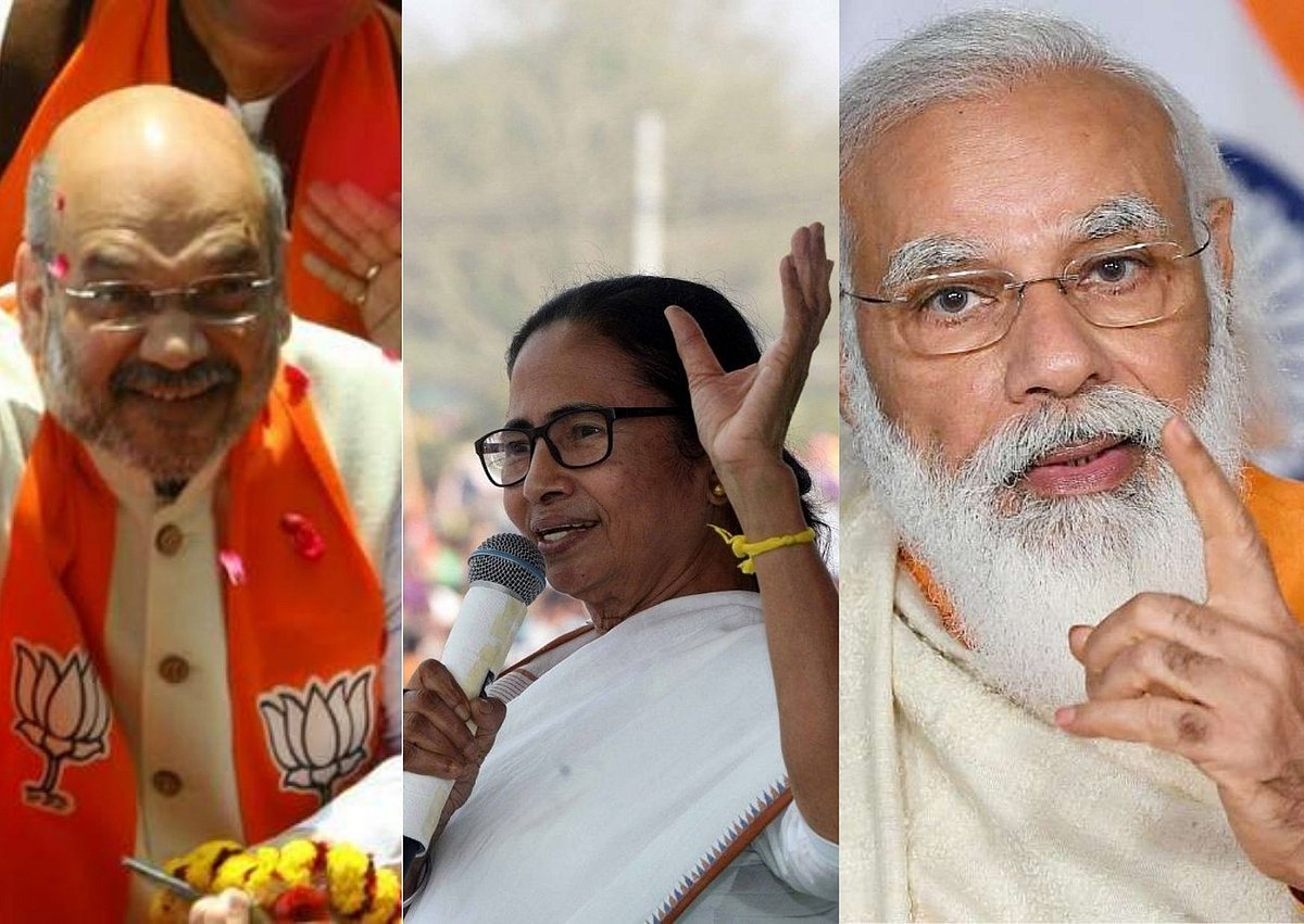 Almost two months after BJP’s humiliating loss in Bengal, Modi-Shah duo continue to needle Mamata Banerjee