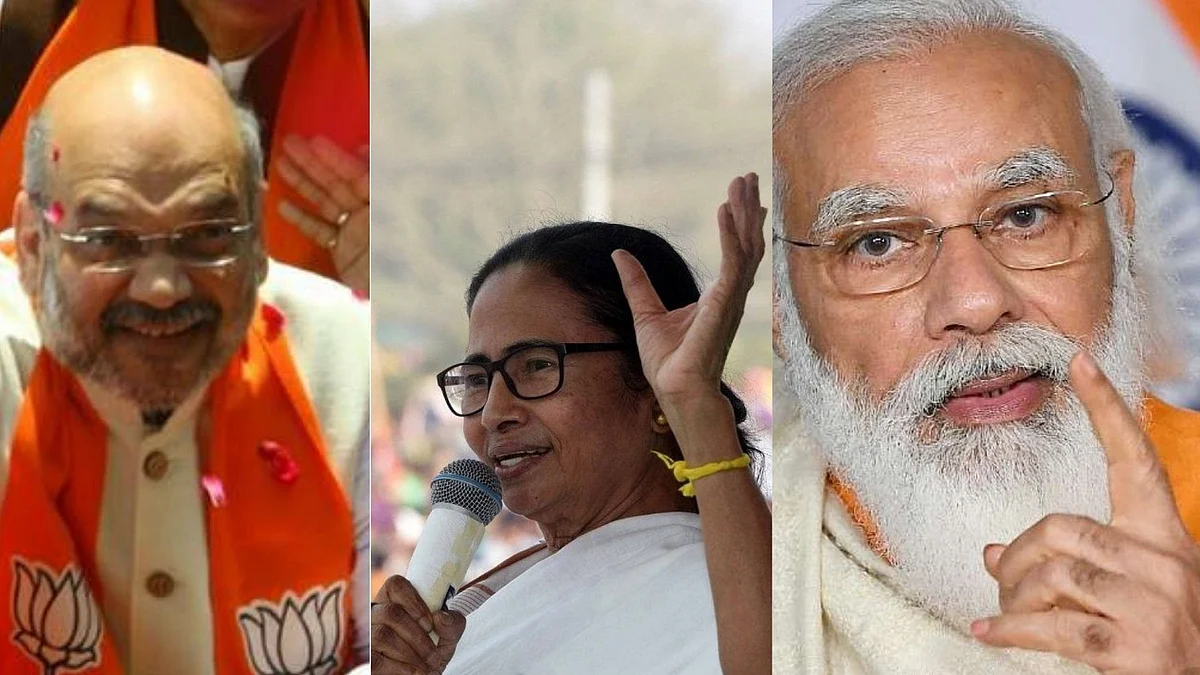 Almost two months after BJP’s humiliating loss in Bengal, Modi-Shah duo continue to needle Mamata Banerjee