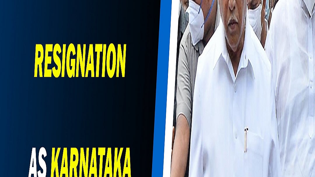 BS Yediyurappa announces resignation as Karnataka CM with tears