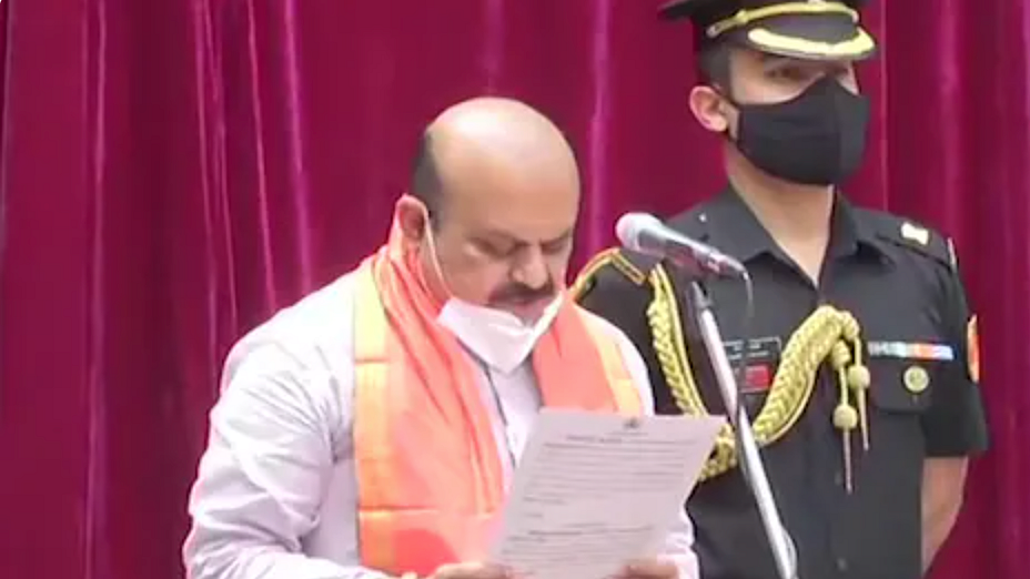Basavaraj Bommai takes oath as Chief Minister of Karnataka