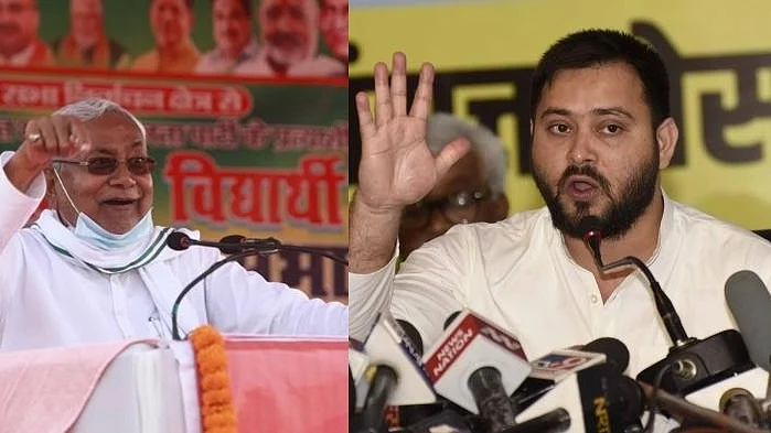Nitish Kumar, Tejashwi Yadav (Photo: NH File Photo)