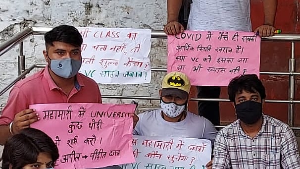 Delhi University students demand waiver of non-tuition fee during pandemic period
