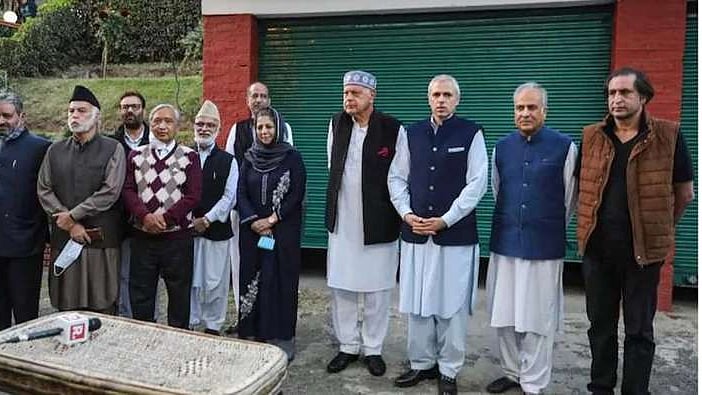 Disappointed over outcome of meeting chaired by PM on J-K: PAGD