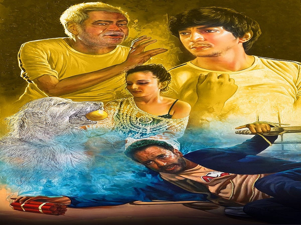 Short film 'Bullet Proof Anand's hand-made poster a homage to retro Hindi crime novels!