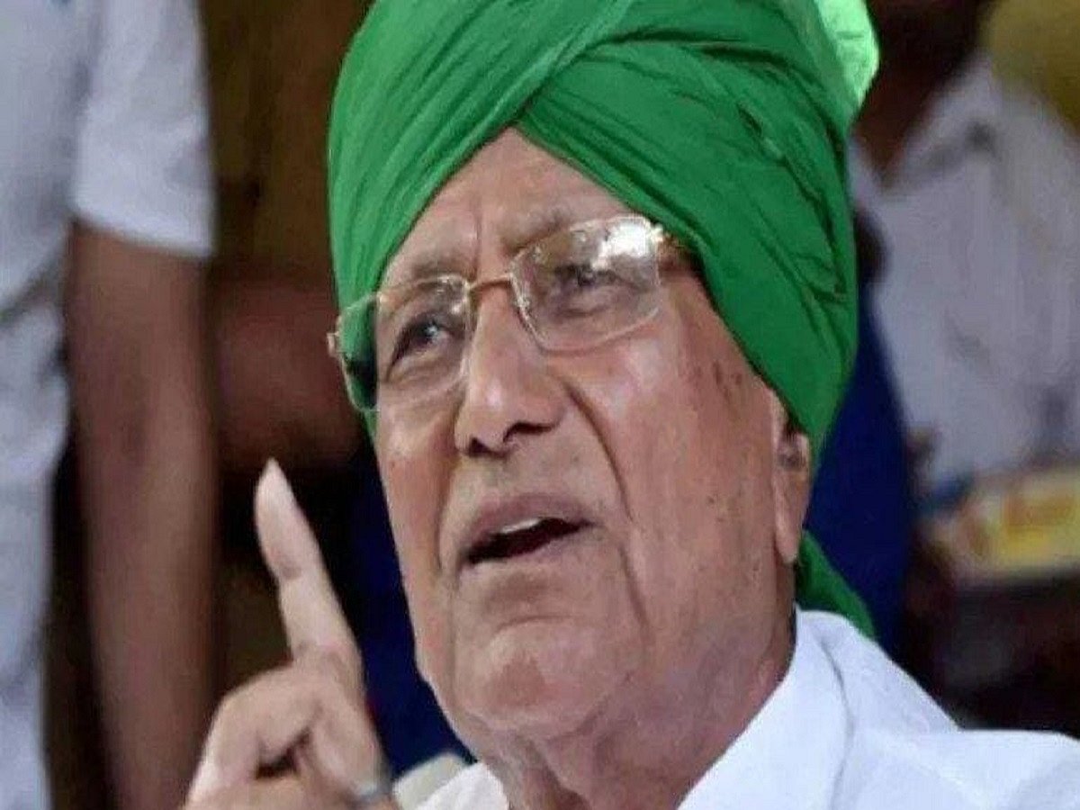 O P Chautala released from Tihar Jail