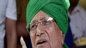 O P Chautala released from Tihar Jail