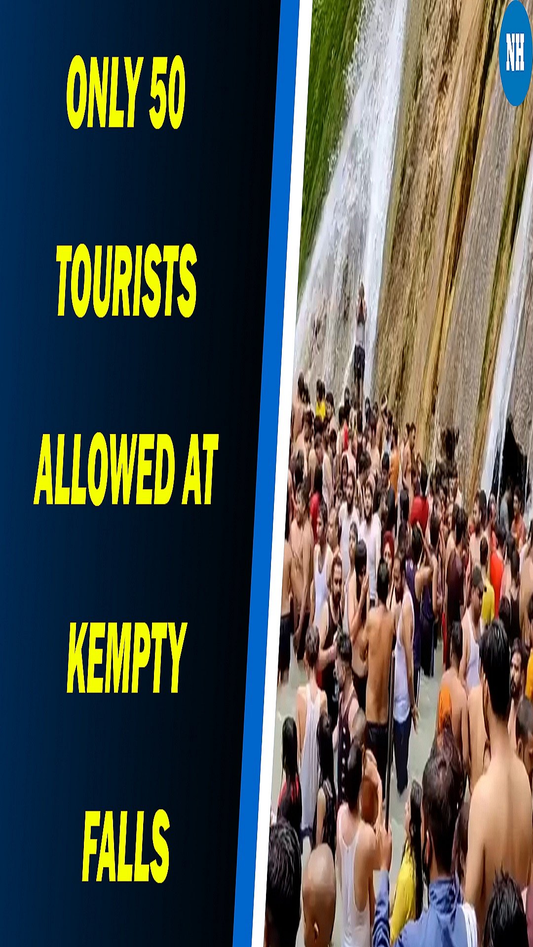 Only 50 tourists allowed at Kempty Falls 