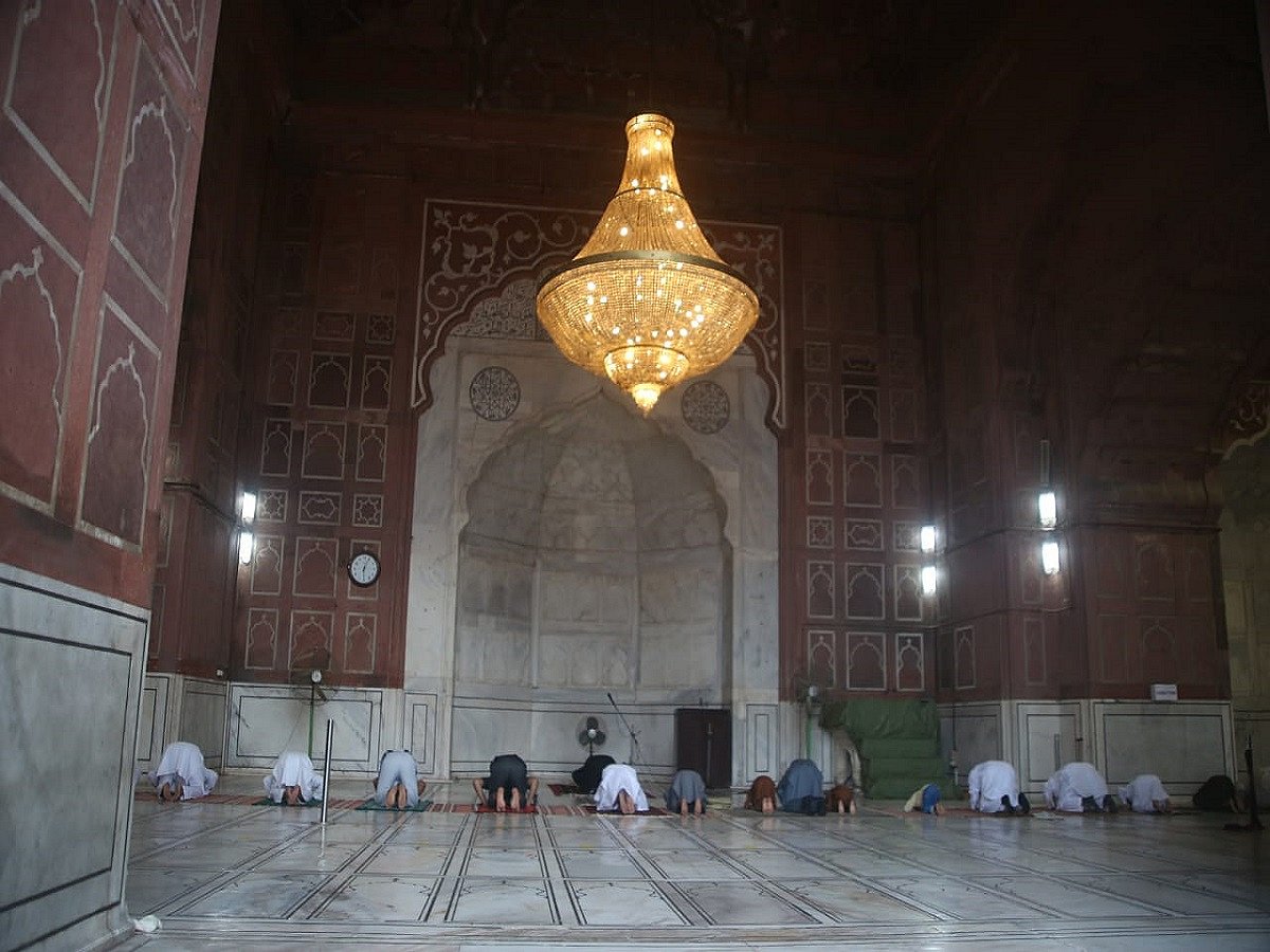 In Pictures: Eid-Al-Adha at Jama Masjid, Delhi