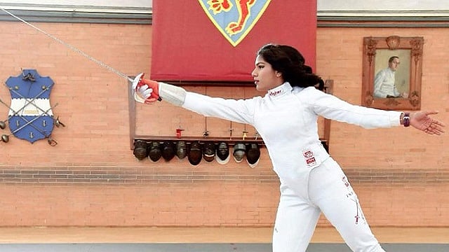Indian fencer Bhavani Devi goes down fighting on Games debut