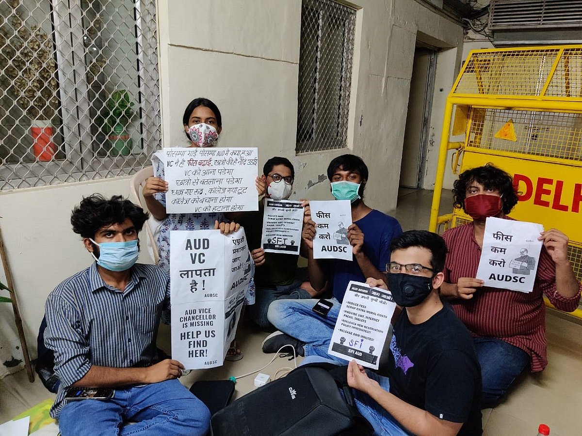 Ambedkar University Delhi student fined for criticising Arvind Kejriwal
