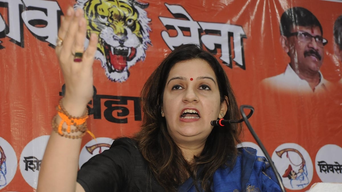 Shiv Sena leader Priyanka Chaturvedi