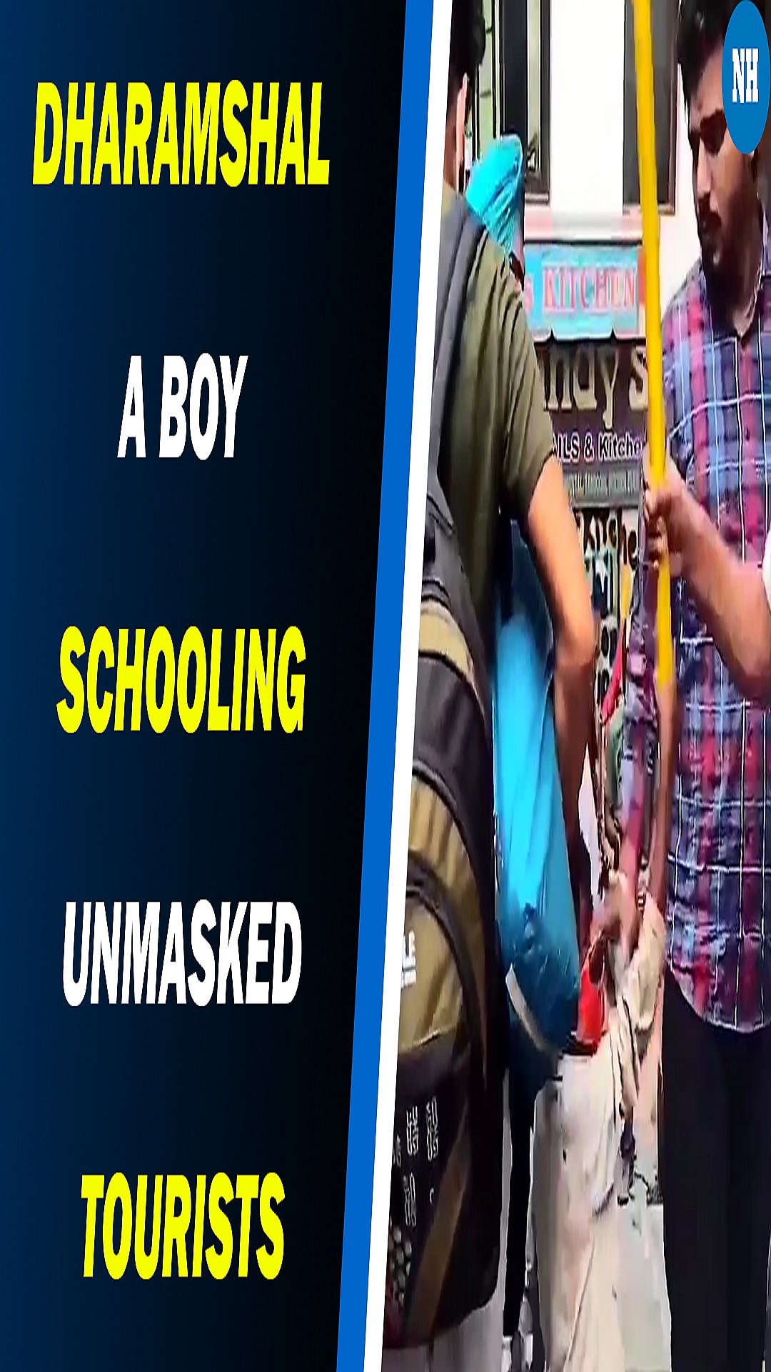 Dharamshala boy schooling unmasked tourists in viral video becomes police mascot 