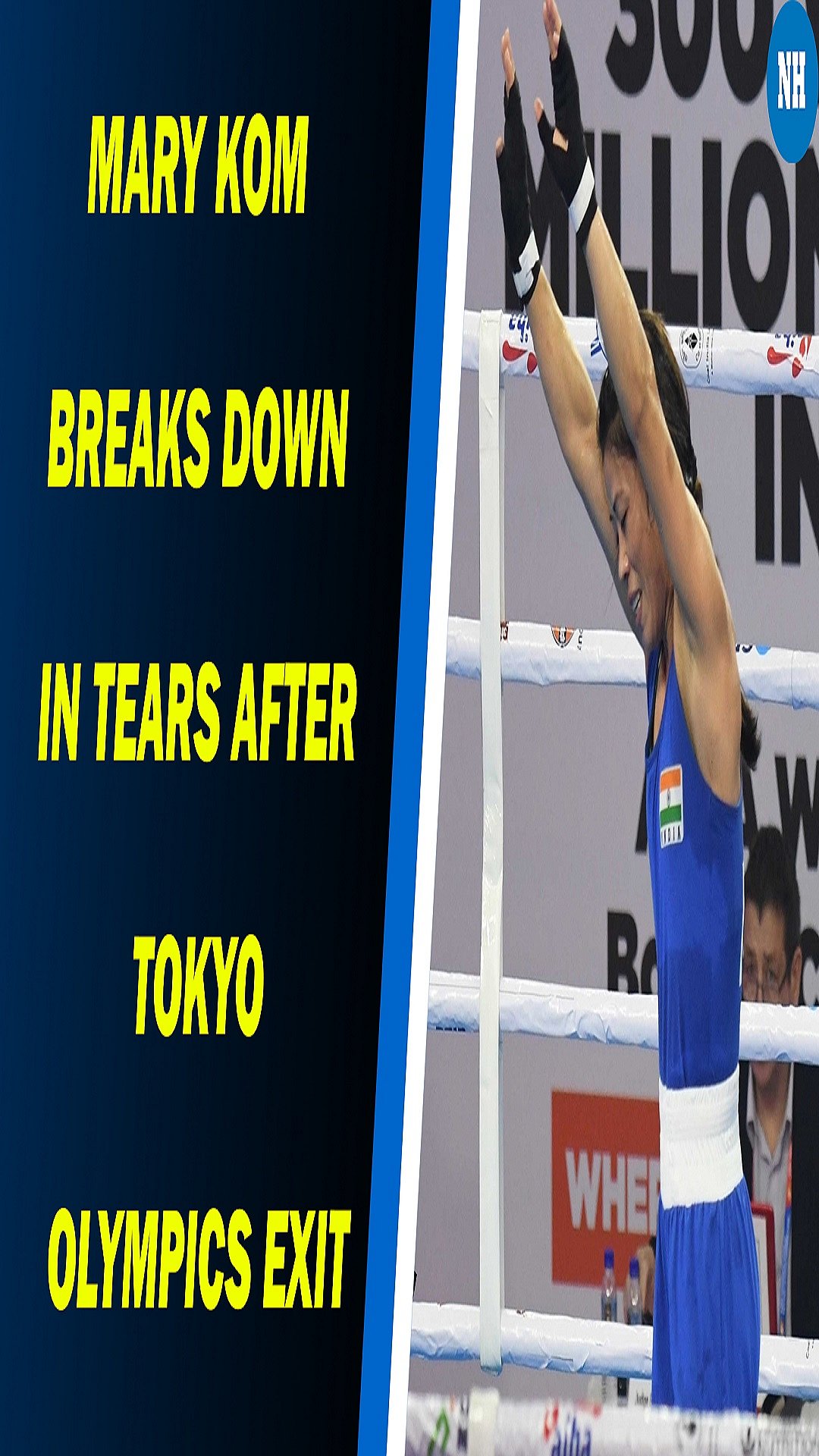 Mary Kom breaks down in tears after Tokyo Olympics exit: Can't believe I lost, decision was unfortunate 