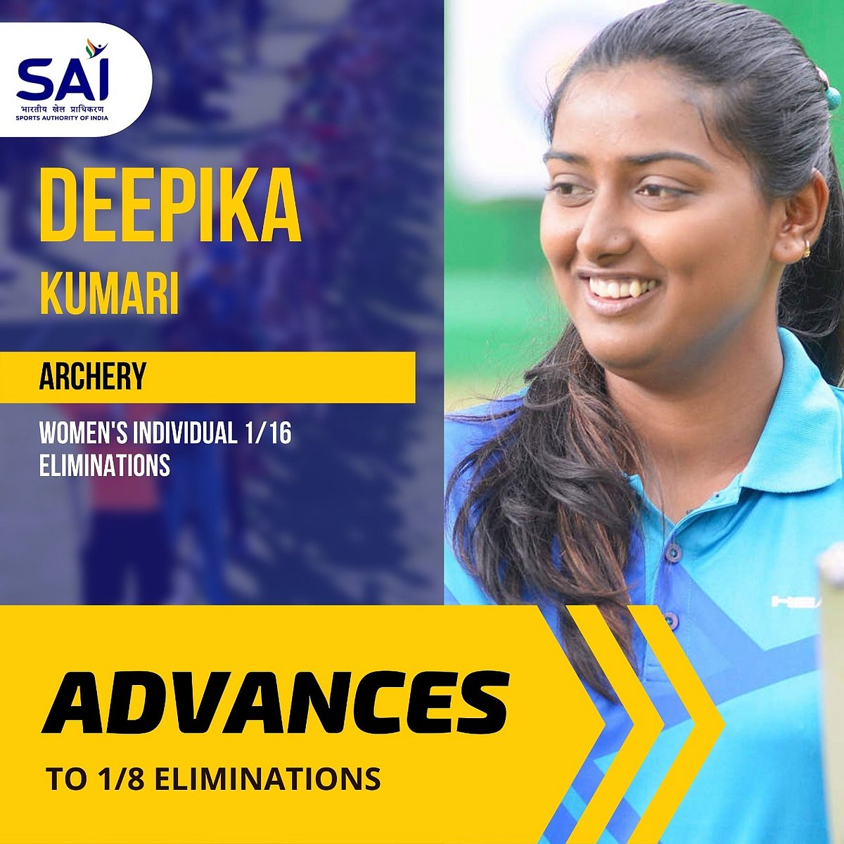 Deepika Kumari moves to Round of 16 with a close win