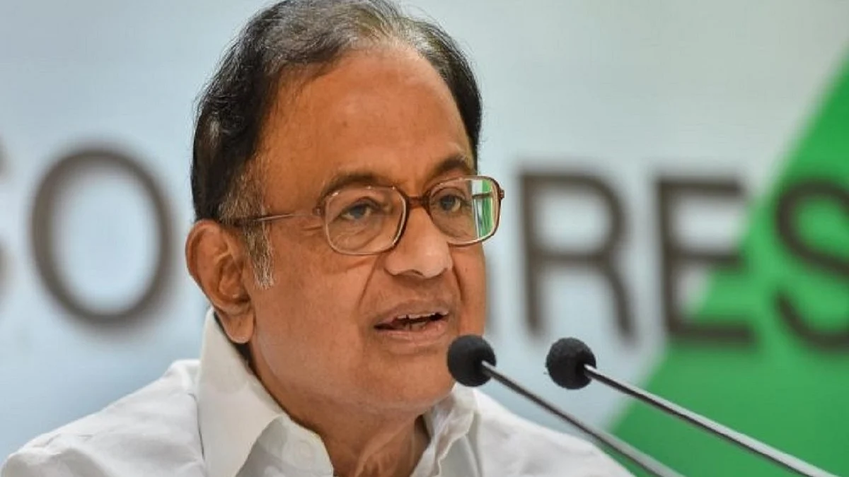 Former Finance Minister P Chidambaram (File photo)