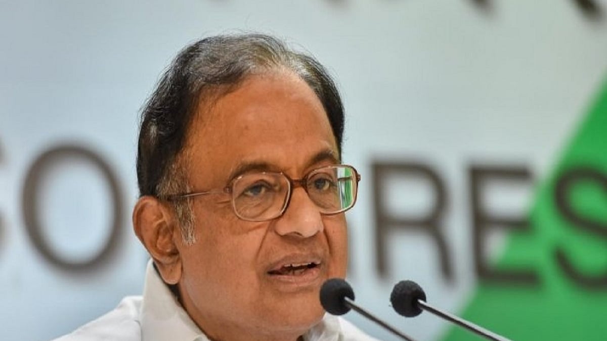 Congress leader P Chidambaram 