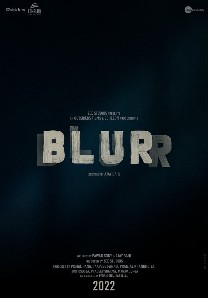 Taapsee Pannu’s Outsiders Films, Zee Studios & Echelon Productions announce their next 'Blurr'