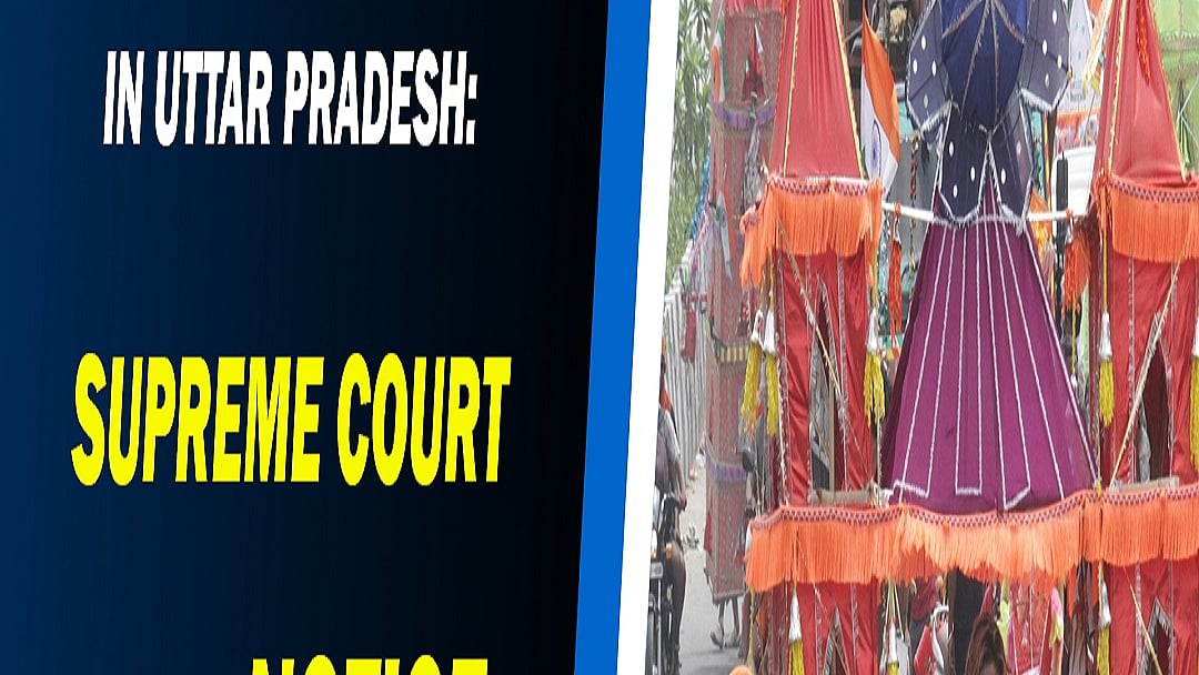 Kanwar Yatra in Uttar Pradesh: Supreme Court issues notice to Yogi government 