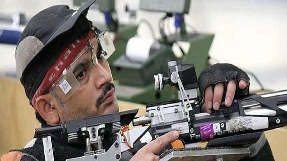 Paralympic shooter Naresh Kumar Sharma (Photo COurtesy: Social Media)