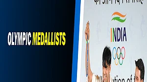 Tokyo 2020's Olympic medallists felicitated by Sports Authority of India at Dhyan Chand Stadium