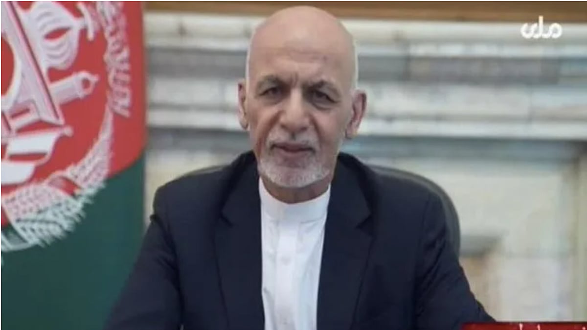 Afghan President Ashraf Ghani releases video, 1st since fleeing Kabul