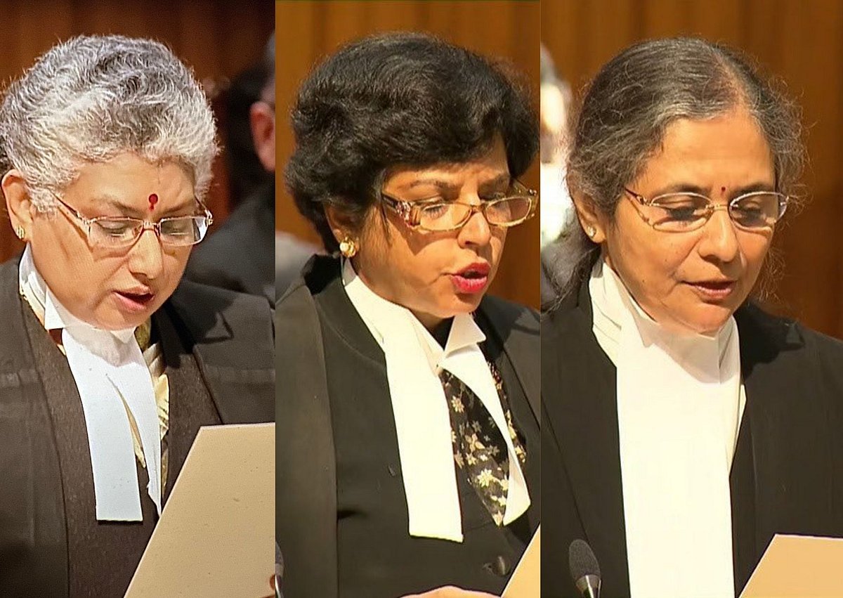 Historic moment as three women take oath as judges of SC; read to know more about them