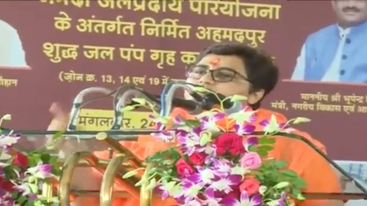 WATCH: BJP MP Sadhvi Pragya says fuel price rise is 'Congress propaganda', gets trolled on social media